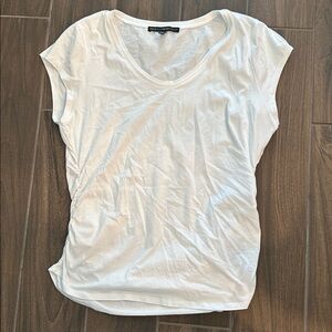 White House Black Market Classic White Tee XL